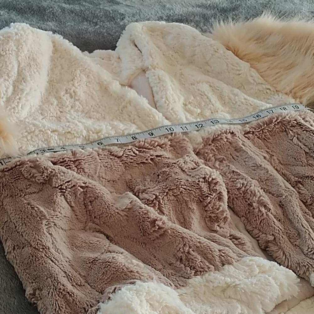 🧥Fun faux fur vintage Jacket, M - Picture 12 of 12
